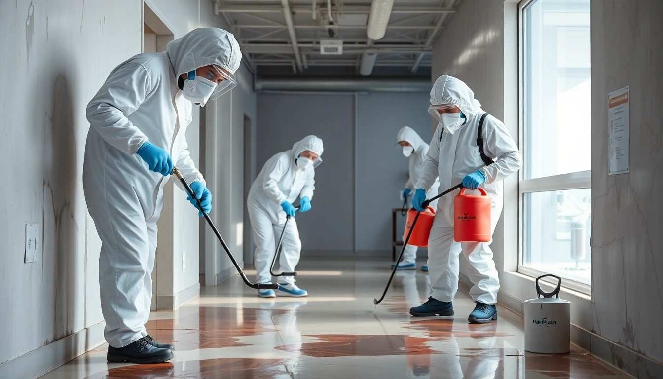 Sewage Cleanup & Disinfection